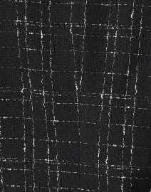 Fabric image thumbnail - Weill - Black Metallic Tweed Jacket