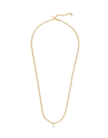 Paros Gold and Pearl Necklace
