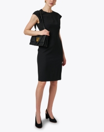 Look image thumbnail - Boss - Dironah Black Wool Dress