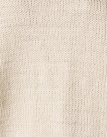 Fabric image thumbnail - Lisa Todd - Beige Contrast Stitch Sweater
