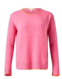 Pink Cashmere Stitch Sweater