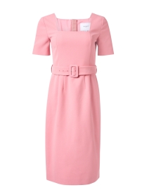 Leonora Pink Crepe Dress