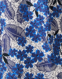 Fabric image thumbnail - Weekend Max Mara - Astor Blue Print Shift Dress