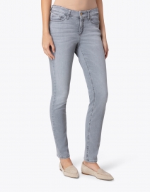 Front image thumbnail - Cambio - Parla Grey Stretch Denim Jean