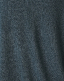 Fabric image thumbnail - Fabiana Filippi - Petrolio Teal Shimmer Turtleneck Sweater