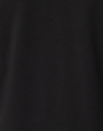 Fabric image thumbnail - Eileen Fisher - Black Stretch Cotton Jersey Top