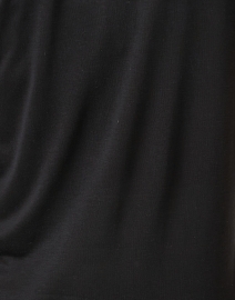 Fabric image thumbnail - Majestic Filatures - Black Silk Lace Trim Top