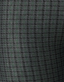 Fabric image thumbnail - Avenue Montaigne - Leo Green Check Stretch Pull On Pant