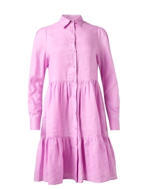 Product image thumbnail - Boss - Dilena Purple Shirt Dress