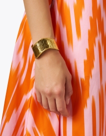 Look image thumbnail - Sylvia Toledano - Flow Gold Bangle Bracelet