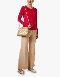 Look image thumbnail - J'Envie - Red Button Cuff Top