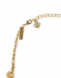 Oscar de la Renta - Gold Flower Necklace