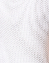 Fabric image thumbnail - Tara Jarmon - Peggy White Textured Knit Top 