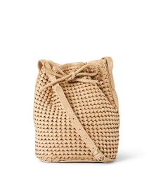 Product image thumbnail - Bembien - Isabelle Tan Crossbody Bucket Bag