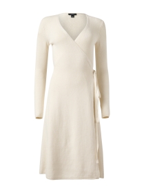 Product image thumbnail - Joseph - Ivory Wrap Dress