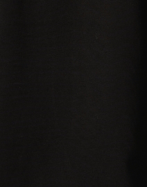 Fabric image thumbnail - E.L.I. - Black Pima Cotton Long Sleeve Top
