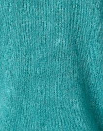 Fabric image thumbnail - Margaret O'Leary - Teal Cashmere Silk Sweater