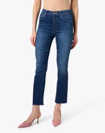 Front image thumbnail - Mother - The Insider Ankle Fray Hem Jean