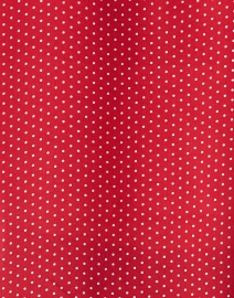 Fabric image thumbnail - Max Mara Studio - Alan Red Dot Print Silk Blouse