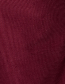 Fabric image thumbnail - Ines de la Fressange - Rosabella Burgundy Corduroy Shirt Dress