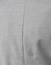 Fabric image thumbnail - Weekend Max Mara - Noli Grey Wool Belted Jacket
