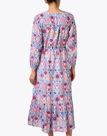 Back image thumbnail - Roller Rabbit - Olaya Pink Print Cotton Dress