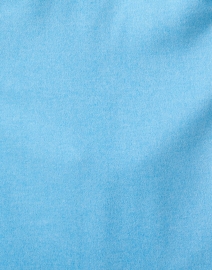 Fabric image thumbnail - Kinross - Pool Blue Silk Cashmere Cardigan