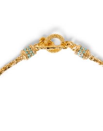 Gas Bijoux - Maglia Gold and Turquoise Chain Necklace