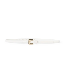 Product image thumbnail - Gavazzeni - Gloriosa White Leather Belt