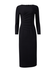 Product image thumbnail - Emporio Armani - Black Ruched Dress