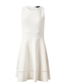 White Fit and Flare Dress