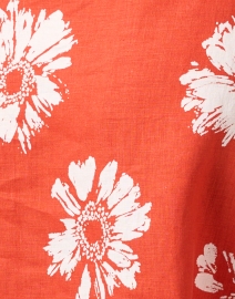 Fabric image thumbnail - Rosso35 - Orange Floral Linen Dress