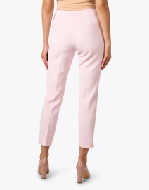 Back image thumbnail - Peserico - Pink Stretch Pull On Pant