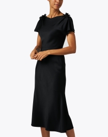 Front image thumbnail - Jason Wu Collection - Black Midi Dress