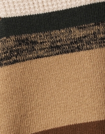 Fabric image thumbnail - Weekend Max Mara - Affori Beige Patchwork Sweater 