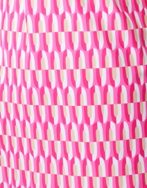 Fabric image thumbnail - Jude Connally - Susanna Pink Geo Print Dress