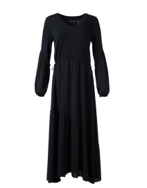 Product image thumbnail - Marc Cain Sports - Black Relaxed Maxi Dress