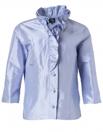 Celine Cortez Purple Silk Shirt