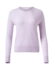 Product image thumbnail - White + Warren - Lilac Cashmere Sweater