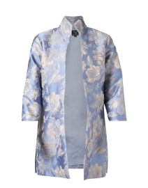 Product image thumbnail - Connie Roberson - Rita Periwinkle Blue Floral Jacket
