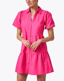 Front image thumbnail - Brochu Walker - Havana Pink Mini Dress
