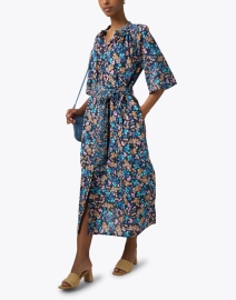 Look image thumbnail - Megan Park - Clover Multi Print Cotton Dress