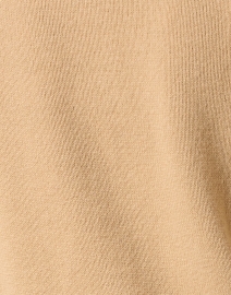 Fabric image thumbnail - Ines de la Fressange - Cesaria Beige Wool Cashmere Cardigan