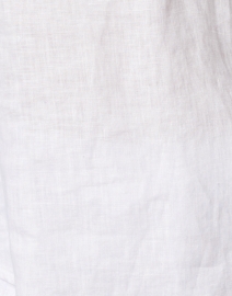 Fabric image thumbnail - 120% Lino - Silver Linen Embellished Shirt