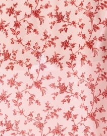 Fabric image thumbnail - L.K. Bennett - Elsa Pink Floral Chiffon Blouse