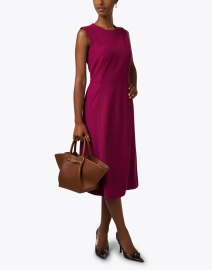 Look image thumbnail - Piazza Sempione - Fuchsia Fit and Flare Dress