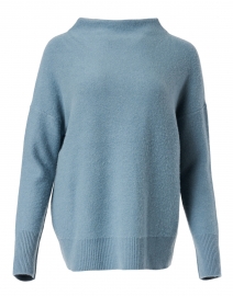 Blue Boiled Cashmere Sweater