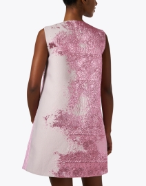 Back image thumbnail - Stine Goya - Tamar Pink Jacquard Dress