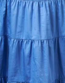 Fabric image thumbnail - L.K. Bennett - Hedy Blue Cotton Dress