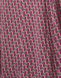 Fabric image thumbnail - Rosso35 - Multi Geometric Print Shirt Dress